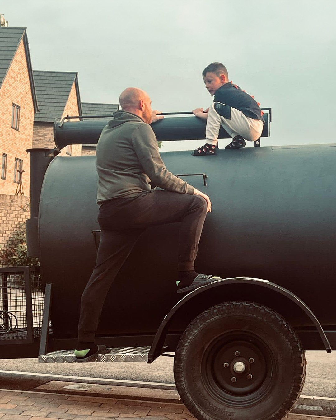 Ben Hicks and Isaac Hicks on BETTY the SMOKED Smoker